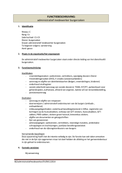 Download hier de functieomschrijving