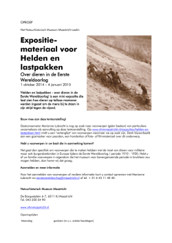 materiaal voor Helden en lastpakken
