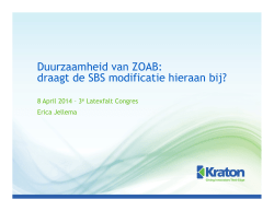 draagt de SBS modificatie hieraan bij?