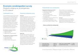Econosto condenspotten survey