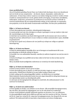 Jouw profielschets Als je de bacheloropleiding Docent