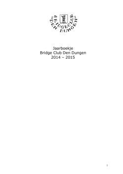 Jaarboekje 2014-2015 tbv website - NBB