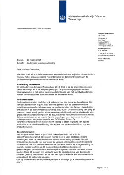 Ministerie van Onderwijs, Cultuur en Wetenschap