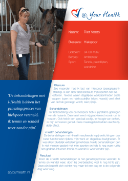 Sport Paardrijden, Tennis Download flyer