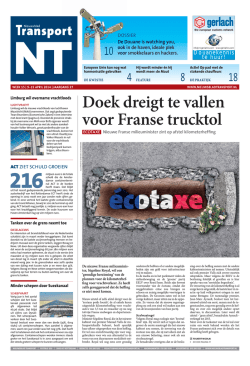 Doek dreigt te vallen voor Franse trucktol