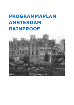 Programmaplan Rainproof -na EL