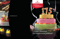 Jubileum magazine, mei 2014