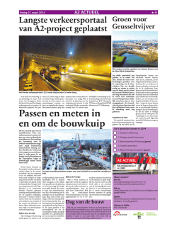 21 maart - A2 Maastricht