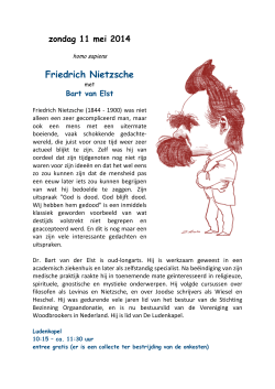 Friedrich Nietzsche iedrich Nietzsche