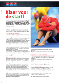 Klaar voor de start! - Nederlandse Triathlon Bond