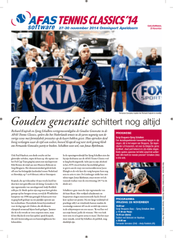 Gouden generatie schittert nog altijd