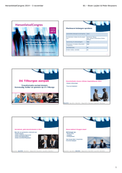 Hand-out - HersenletselCongres