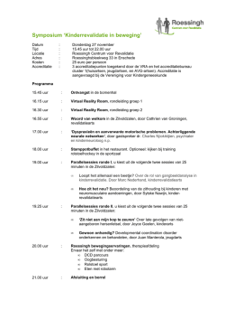 Programma Kinderrevalidatie in Beweging