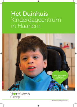 Het Duinhuis Kinderdagcentrum in Haarlem