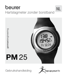 Hartslagmeter zonder borstband