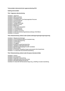 e. AVG BIJ tarieventabel bij legesverordening 2014