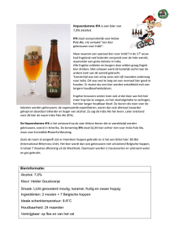 Informatie Hopverdomme IPA