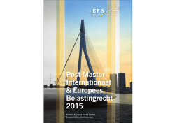 Klik hier - Europese Fiscale Studies