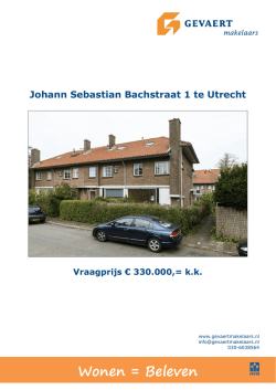 Download brochure - Gevaert Makelaars