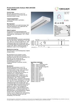 Productinformatie Actison RSX 249 EDD TOC: 5902607