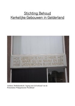 Jaarverslag 2013