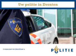 Uw politie in Dronten - Afdeling Oostelijk Flevoland
