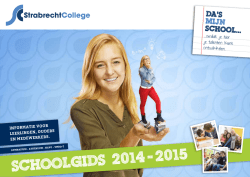 schoolgids 2014 - 2015