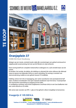 Oranjeplein 37, 4388 AG Oost Souburg