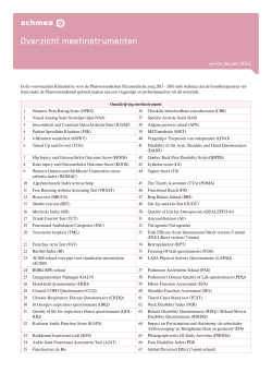 Overzicht meetinstrumenten (pdf)