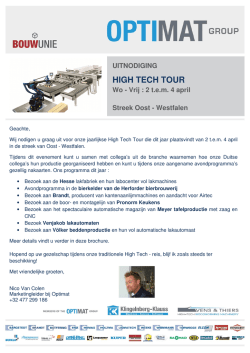 HIGH TECH TOUR