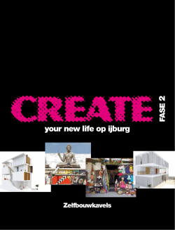 Brochure Create IJburg fase 2