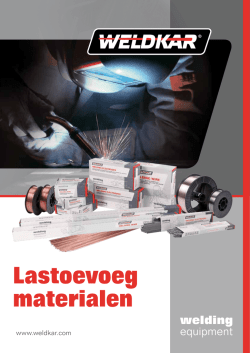 H10B Weldkar Lastoevoegmaterialen