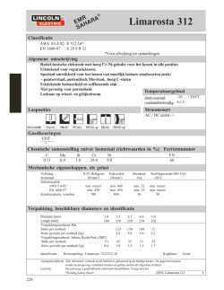 Download produktinformatieblad Limarosta 312