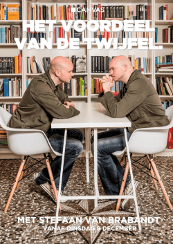 HET VOORDEEL VAN DE TWIJFEL.
