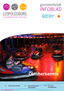INFOBLAD - Leopoldsburg