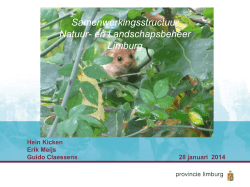 Verkoop tranche BBL-gronden Zuid-Limburg 2012-2013
