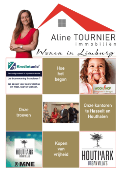 Immobiliën magazine - special Aline Tournier - i