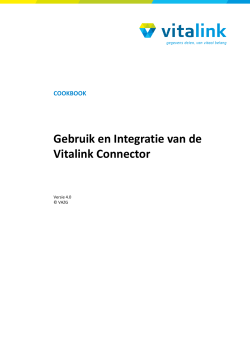 Cookbook integratie connector 4.0 (PDF)