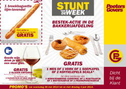 gratis - Peeters Govers