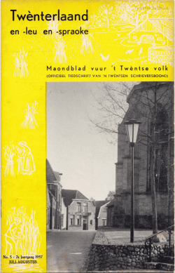 Document openen - Twentse Taalbank