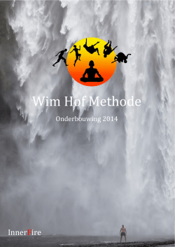 Wim Hof methode PDF