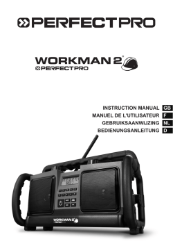 Handleiding WORKMAN 2