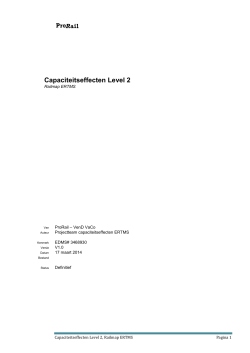 "Bijlage 3 Capaciteitseffecten Level 2" PDF
