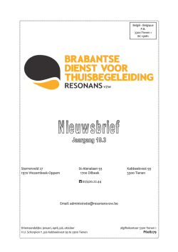 Nieuwsbrief - Handicap Ambulant