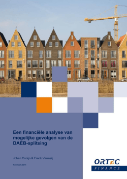 Een financi&euml;le analyse van mogelijke gevolgen