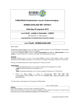 dit formulier - Kinderkanker Oudervereniging Leuven