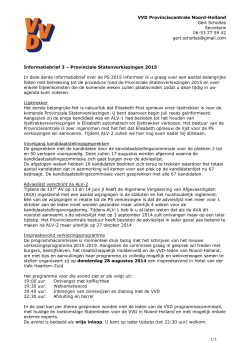 Informatiebrief 3 - KC Haarlem