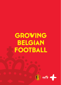 Growing Belgian Football