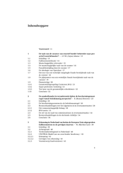 Inhoudsopgave - Rogier Wolf