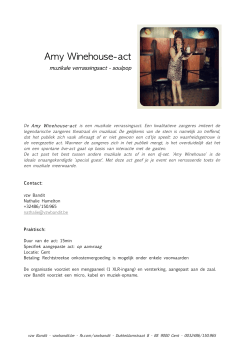 Amy Winehouse-act